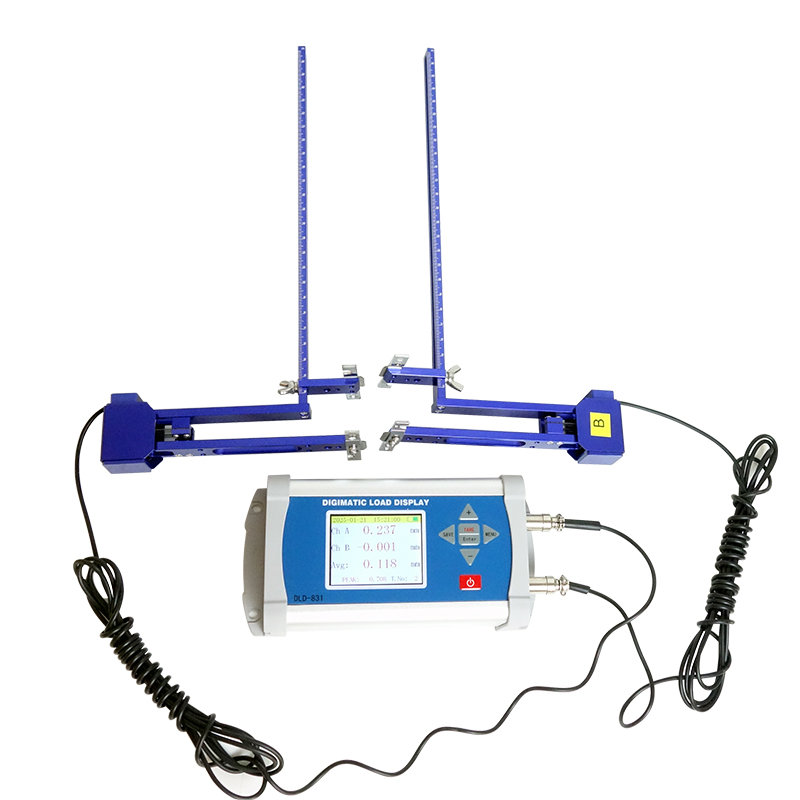 鋼筋機(jī)械連接殘余變形測(cè)量?jī)x灌漿套筒連接接頭電子引伸計(jì)測(cè)試儀